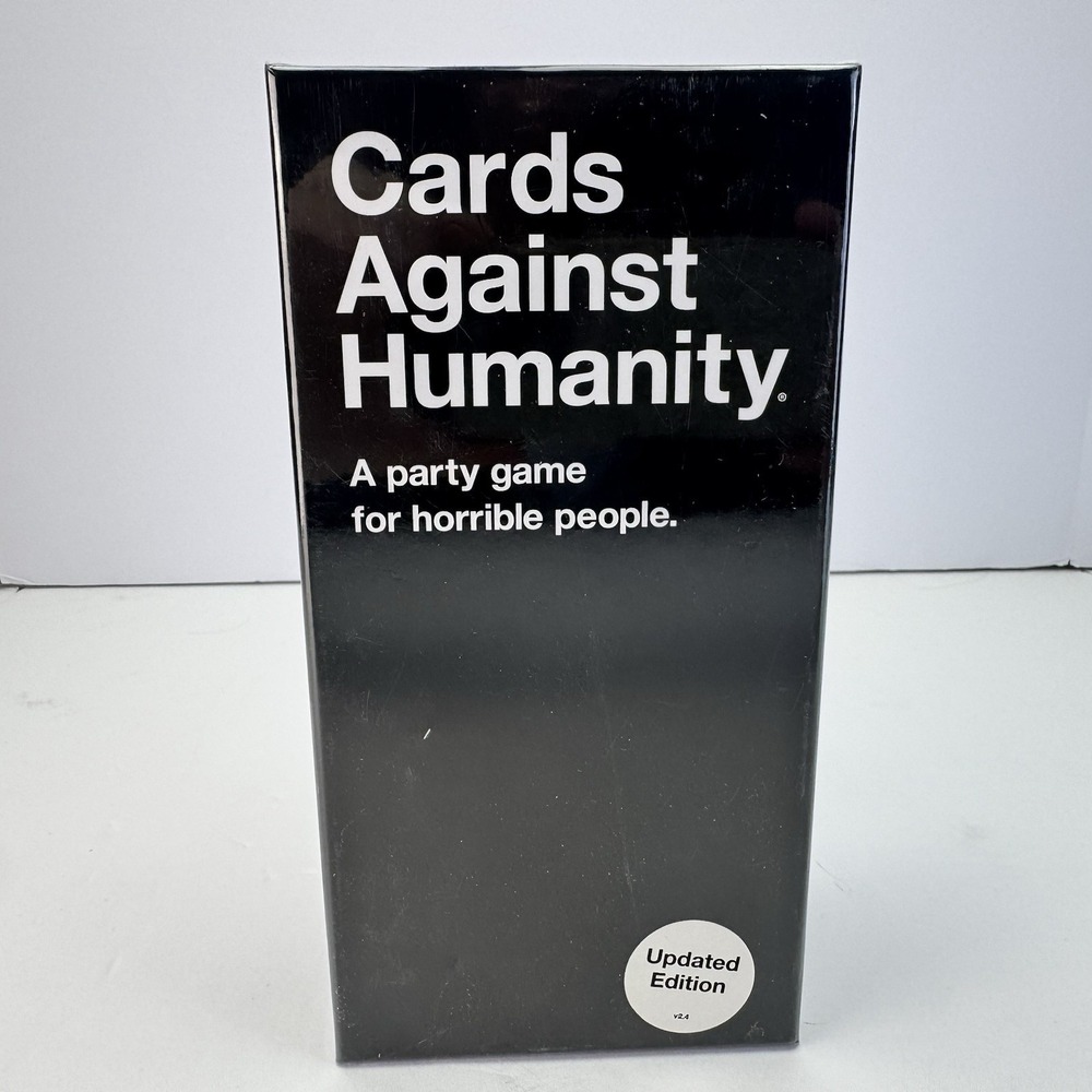 Cards Against Humanity Party Game For Horrible People NEW Sealed Updated   v.2.4